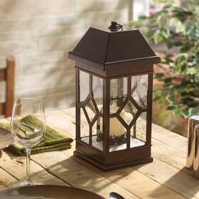 3965kr1 Smart Solar San Felipe Ii Lantern Bronze