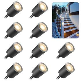 B07tc16k23 Smy Lighting 10 Pack Recessed Led Deck Light Kits With Protecting Shell 32mm W