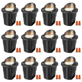 Igh12 Smy Lighting 12w Well Lights Landscape Led In Ground Outdoor Shielded Top Low Voltage 12-
