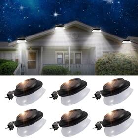 Pd-19660 Smy Lighting Gutter Lights Solar Powered Outdoor Patio Decor With Adjust
