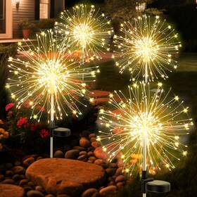 100182987 Soarling Fireworks Lights Outdoor Waterproof Garden Fairy Light Outside Solar Sparkles