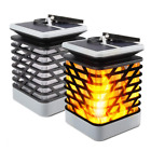 Solar-hy-2pack Tanbaby Solar Lights Outdoor Hanging Lantern Dancing Flame 612953543642