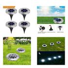 Solarlights01 Tonbux Solar Ground Lights Upgraded Garden Pathway Outdoor Waterproof With