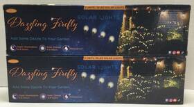 Solasa 810025096076 Dazzling Firefly Solar Lights 2 Units / 12 Total Led 2pk