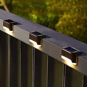 Xq-16-p Solpex Solar Deck Lights Outdoor 16 Pack Step Light Warm - Scratch And Dent