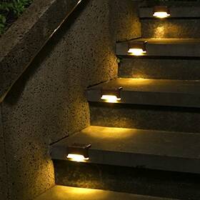 Xq-12-n-brown Soplex Solpex Solar Deck Lights 12 Pack Xq-ay50801 - Brown