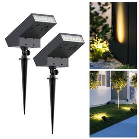 Sgl-2-15s Sottlot Solar Landscape Lights Outdoor 3000k Dimmable Pathway 500lm So Sgl-2-15s Sottlot Solar Landscape Lights Outdoor 3000k Dimmable Pathway 500lm So