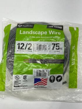 55213446 Southwire 75 Ft. 12/2 Stranded Cu Low-voltage Landscape Lighting Wire