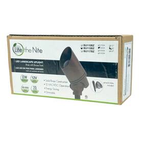 Bu115bz Spot Light Lite The Nite Led Landscape Uplight - Bronze