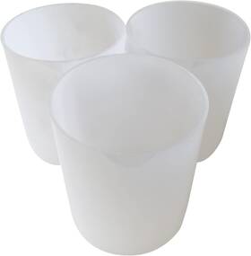 Spree 313103464489 Frosted Plastic Lens Globe For 3 Tier Metal Low Voltage Path Lights Compat