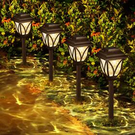 M-1232v0 Springwind 8 Pack Solar Lights Outdoor Waterproof Garden For Outs