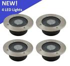 Srround4ledwt4 Reusable Revolution Pack Solar White Led Round Recessed Deck Dock