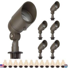 B07pdht21t Stanley 4w Low Voltage Landscape Spotlights Warm White Led Waterproof 6-pack