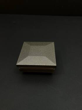 110077tbz Star Led 2 Inch Textured Bronze Deck Post Cap Westbury Mgena 3000k Low Voltage