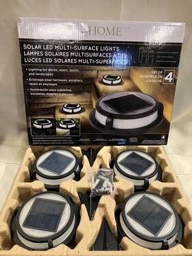 2322008 Sterno Home My Solar Multi-surface Deck Drive Path Accent Led Light 4-pack
