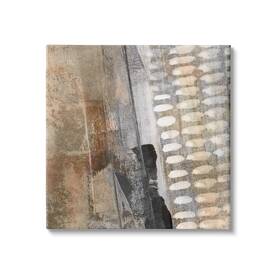 Stupell Industries 196216450873 Abstract Pathway Industrial Shape Composition Rust Tone Canvas Wall Art 24 X