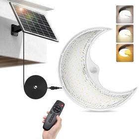 Sml-m-1p Sunbonar Solar Moon Lights Indoor/outdoor-motion Sensor Shed Light With On/off