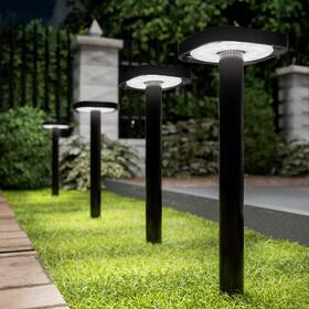 B0cnbpr652 Sunco Lighting 2w Led Square Solar Pathway Light Outdoor Garden Walkway Driveway Patio