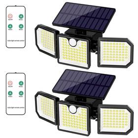 S2303 Sunenvoy Solar Lights Outdoor With Motion Sensor 2500lm 167 Led Security Remo