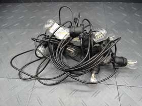 1600334 Sunforce 35in Solar Led String Lights Black Only
