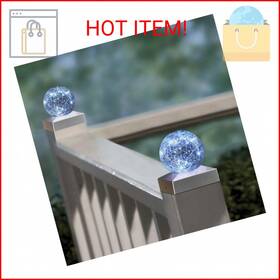 Aplus-v2 Sunnypark .aplus-v2 Solar Post Cap Lights Deck Fence 4x4 Outdoor Lighting For Garden Pati