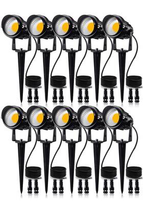 11661934 Sunvie 12w Low Voltage 10 Pack Led Landscape Lights With Connectors Outdoor 12v
