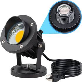 Sunvie 603977462705 20w Outdoor Led Spotlight With Photocell Sensor 120v Waterproof Dusk To Dawn Lan