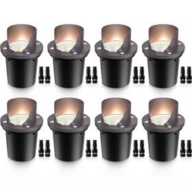 Sunvie 603977462736 12w Low Voltage Landscape Lights Waterproof Outdoor In-ground Shielded