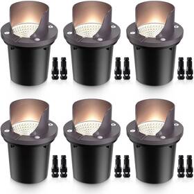Sunvie 603977462941 12w Low Voltage Landscape Lights Waterproof Outdoor In-ground Shielded