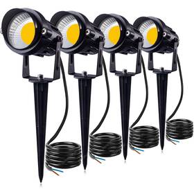 Sunvie 714133077036 12w Led Landscape Lighting Low Voltage Ac/dc 12v Waterproof Garden Pathway
