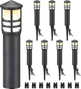 Lyawb0308c Sunvie 8pack Low Voltage Pathway Lights 3w Led Landscape Lighting 3000k Warm White Cri