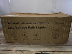 Lyawb0312c Sunvie 12-pack Low Voltage Landscape Pathway Lights 3w Outdoor Lightin