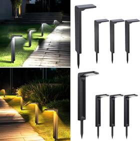 Svsl-pl-p3 Sunvivolighting Solar Path Lights Outdoor Waterproof Garden Yard Lighting