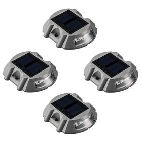 43397-44083 Sunwind Solar Deck Lighting Outdoor - 4 Pack Waterproof Aluminum Dock P
