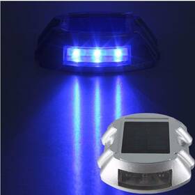 Pd-29382 Sunwind Blue Solar Led Lights - 4 Pack Deck Marker Li