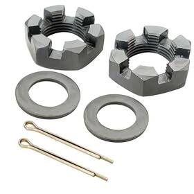 6th-17684-02-10 Suowo Trailer Nut Kit Combination For 1 Inch Shaft Spindle Washer Includi