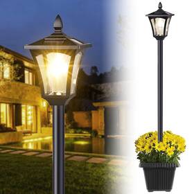 Zsm023 Suponar 70 Inch Solar Lamp Post Light Outdoor Waterproof P