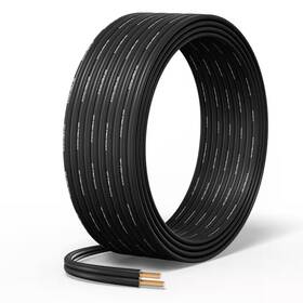 Syston Cable Technology 313019745719 50 Ft. Black 14/2 Stranded Bare Copper Low-voltage Landscape Lighting Wire For O