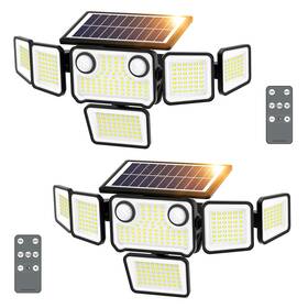 Szc10as6-ty Szpower 6000lm Solar Lights Outdoor Waterproof 6 Heads Flood Wi