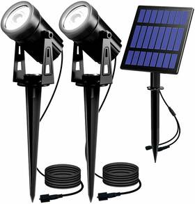 43211473 T-sun Solar Spotlights Landscape Lights Led Outdoor Garden Yard Lawn Lamps For Pathway