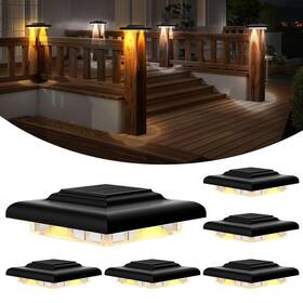 Ts-g0602 T-sun 4x4 Solar Post Lights And Waterproof Deck Outdoor - Powered