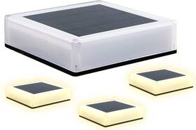 Ts-s55306 T-sun Ts-s5306 Multi-function Solar Post Light Powered Fence Lights Deck 4 Pack