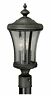 T0149 Vaxcel Lighting Hanover Light Outdoor Post Rust Iron 884656734645