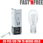 T5bulb12v7w-20p Etoplighting Pcs Wedge Light Bulb Halogen Malibu Replacement 694843131962