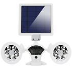 Td616 Hallomall Solar Spot Lights Outdoor Upgraded Dual Head Spotlights Led