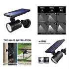 Td668bk Hallomall Solar Lights Motion Sensor Outdoor In Wall Spotlight