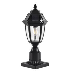 Tebopl009 Teblampue Solar Outdoor Post Lights 1 Pack Dusk To Dawn Column Light