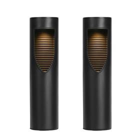 Ip65 Techko 850026186673 Outdoor Solar Cylinder Bollard Path Lights Modern Design Waterproof G