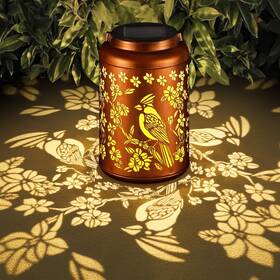 Tepaken T-dl115 Red Bird Solar Lanterns Outdoor Waterproof Garden Decor Birthday Gifts For Wo