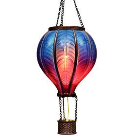 Tls21gs072 Teresas Collections Hot Air Balloon Solar Lantern Outdoor Garden Light